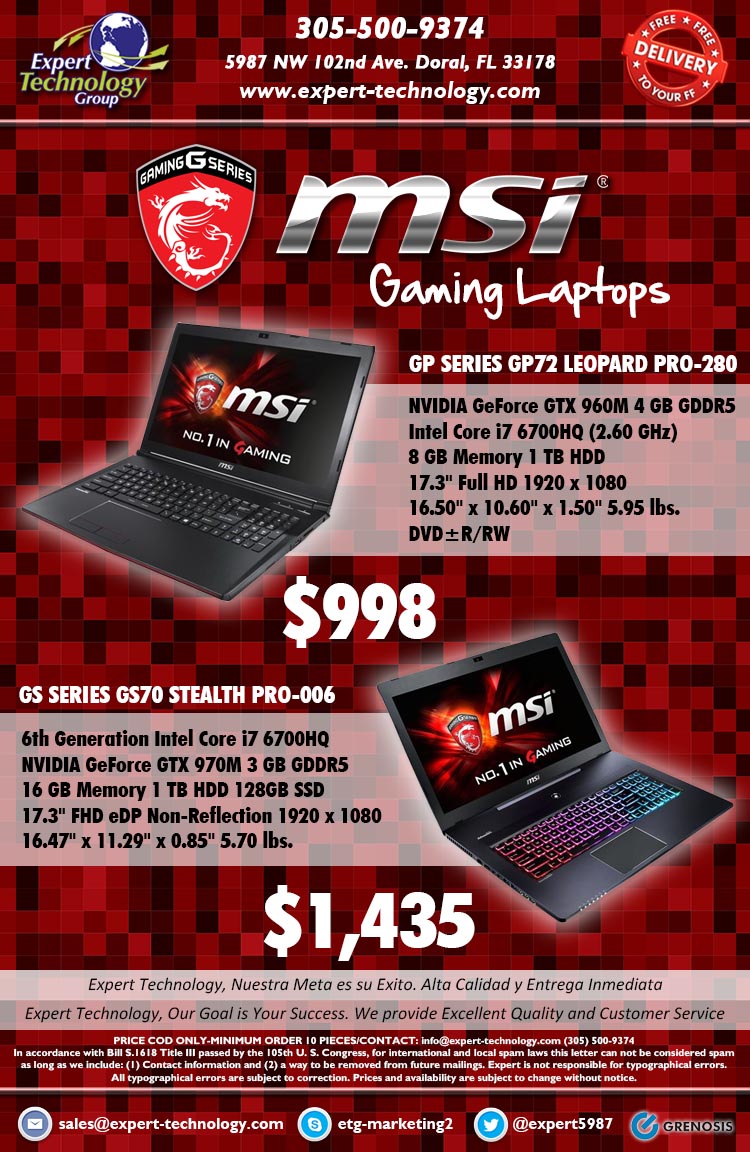 071816MSI_GamingLaptops