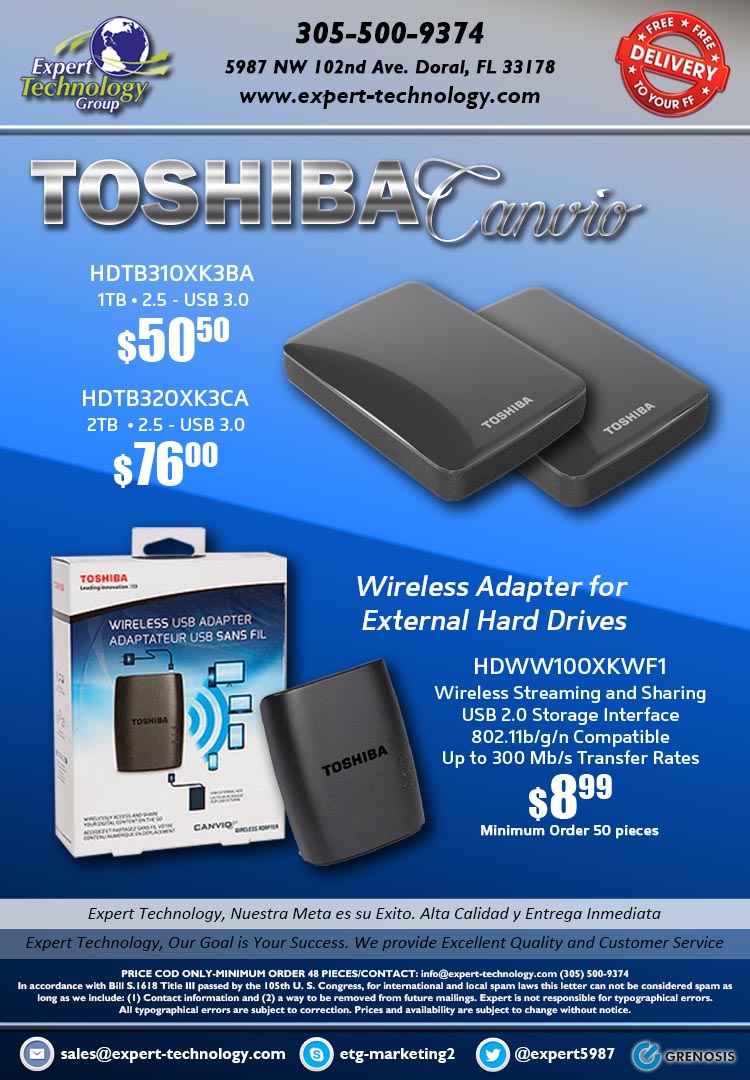 082216ToshibaHDD1TB&2TB&Adapter